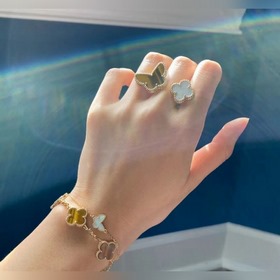 VCACleef&@rpels Van Cleef & Arpels Кольцо с тигрящим глаз