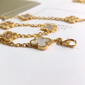 VCA четырехлистный клевер Van Cleef & Arpels, полностью инкру
