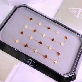 VCA четырехлистный клевер Van Cleef &amp; Arpels, полностью инкру