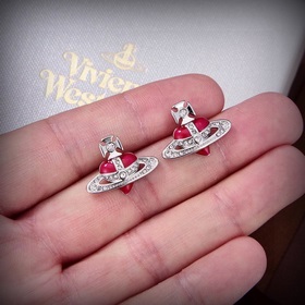 Vivienne Westwood Вивьен Вествуд Серьги Saturn Элегантный изящный