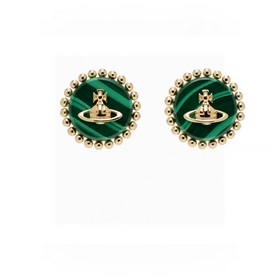 Vivienne Westwood Вивьен Вествуд Серьги Saturn Элегантный изыскан