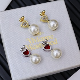 Vivienne Westwood, Saturn, серьги-бусинки в форме лампочек. Прекр