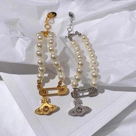 Брошь Westwood Saturn Pearl Bracelet Рекомендуем к вниманию, чист