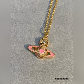 Ожерелье Vivienne Westwood Saturn! Британский модельер, мать панк