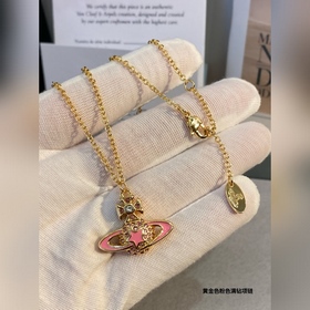 Ожерелье Vivienne Westwood Saturn! Британский модельер, мать панк