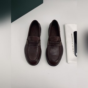 Новые мужские лоферы BV из вельвета. Эти лоферы изготовлены из мя