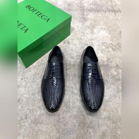 Bottega Veneta BV мужские плетеные кожаные туфли в стиле business
