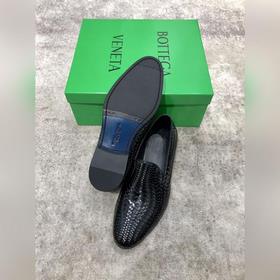 Bottega Veneta BV мужские плетеные кожаные туфли в стиле business
