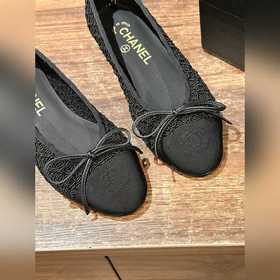 Классические балетки Chanel с новой сеткой. Идеально подходят как