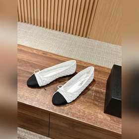 Классические балетки Chanel с новой сеткой. Идеально подходят как
