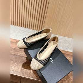 Классические балетки Chanel с новой сеткой. Идеально подходят как