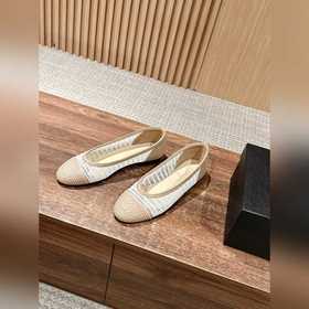 Классические балетки Chanel с новой сеткой. Идеально подходят как