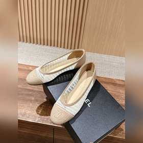 Классические балетки Chanel с новой сеткой. Идеально подходят как