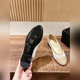 Классические балетки Chanel с новой сеткой. Идеально подходят как