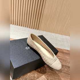 Классические балетки Chanel с новой сеткой. Идеально подходят как