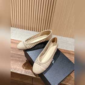 Классические балетки Chanel с новой сеткой. Идеально подходят как