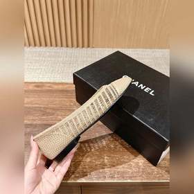 Классические балетки Chanel с новой сеткой. Идеально подходят как