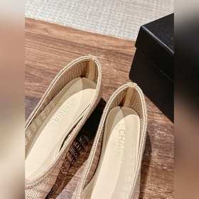 Классические балетки Chanel с новой сеткой. Идеально подходят как