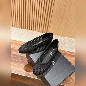 Классические балетки Chanel с новой сеткой. Идеально подходят как