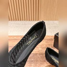 Классические балетки Chanel с новой сеткой. Идеально подходят как