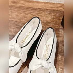 Chanel Milan Runway Super Popular Bow Mary Jane Shoes. Эти супер-