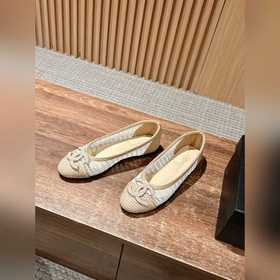 Классические балетки Chanel с новой сеткой. Идеально подходят как