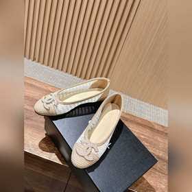 Классические балетки Chanel с новой сеткой. Идеально подходят как