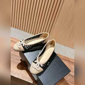 Классические балетки Chanel с новой сеткой. Идеально подходят как