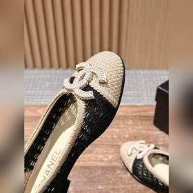 Классические балетки Chanel с новой сеткой. Идеально подходят как