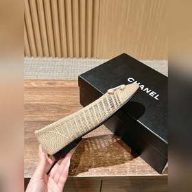Классические балетки Chanel с новой сеткой. Идеально подходят как