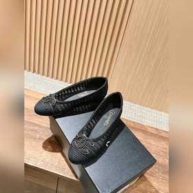 Классические балетки Chanel с новой сеткой. Идеально подходят как