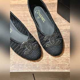 Классические балетки Chanel с новой сеткой. Идеально подходят как