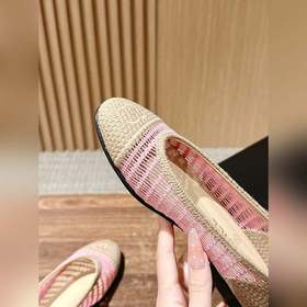Классические балетки Chanel с новой сеткой. Идеально подходят как