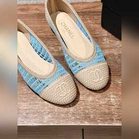 Классические балетки Chanel с новой сеткой. Идеально подходят как