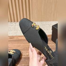 Новые сандалии Chanel Mary Jane с невероятной красотой Круглый кв