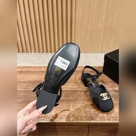 Новые сандалии Chanel Mary Jane с невероятной красотой Круглый кв