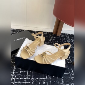 Услуги покупке товаров  CHANEL Новейшие сандалии на толстом кабл