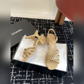 Услуги покупке товаров  CHANEL Новейшие сандалии на толстом кабл