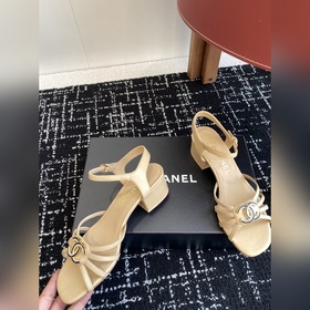 Услуги покупке товаров  CHANEL Новейшие сандалии на толстом кабл