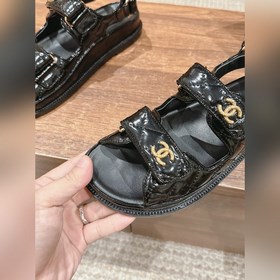 [Улучшенная версия] Классические сандалии Chanel с липучками Каж