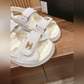 [Улучшенная версия] Классические сандалии Chanel с липучками Каж