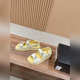 [Улучшенная версия] Классические сандалии Chanel с липучками Каж