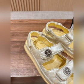 [Улучшенная версия] Классические сандалии Chanel с липучками Каж