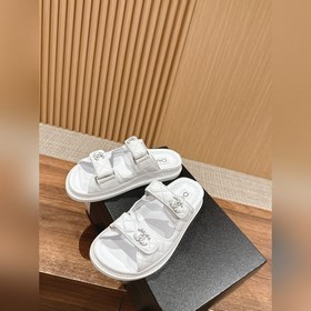 Сандалии Chanel с липучкой Каждый год в классической коллекции C