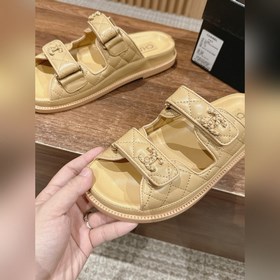Сандалии Chanel с липучкой Каждый год в классической коллекции C