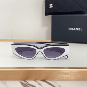 Солнцезащитные очки Chanel очень красивы. Новый дизайн с двухцвет