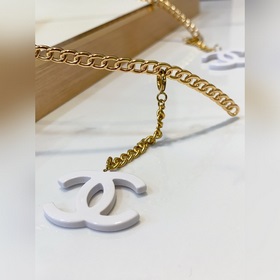 CHANEL Кулон виде бутылочки Классический черный цвет -- CH5692