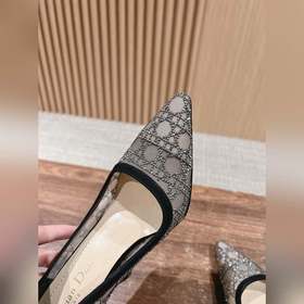 #Dior 2025 весна-лето, новая коллекция туфель на высоком каблуке 