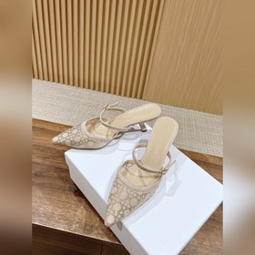 #Dior 2025 весна-лето, новая коллекция туфель на высоком каблуке 