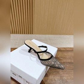 #Dior 2025 весна-лето, новая коллекция туфель на высоком каблуке 